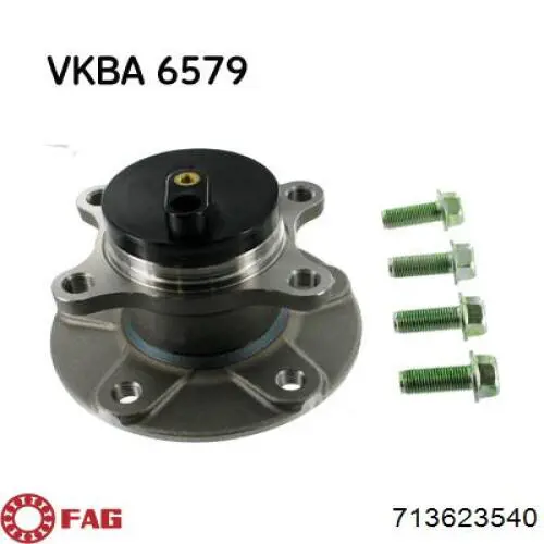 Comprar 713623540 FAG Cubo de rueda, Eje trasero