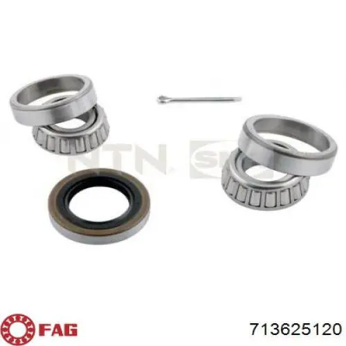 Cojinete de cubo delantero FAG 713625120 precio, desde 14,06 EUR