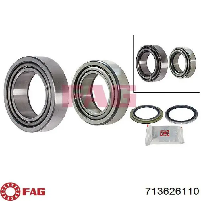 Comprar 713626110 FAG Cojinete de rueda delantero