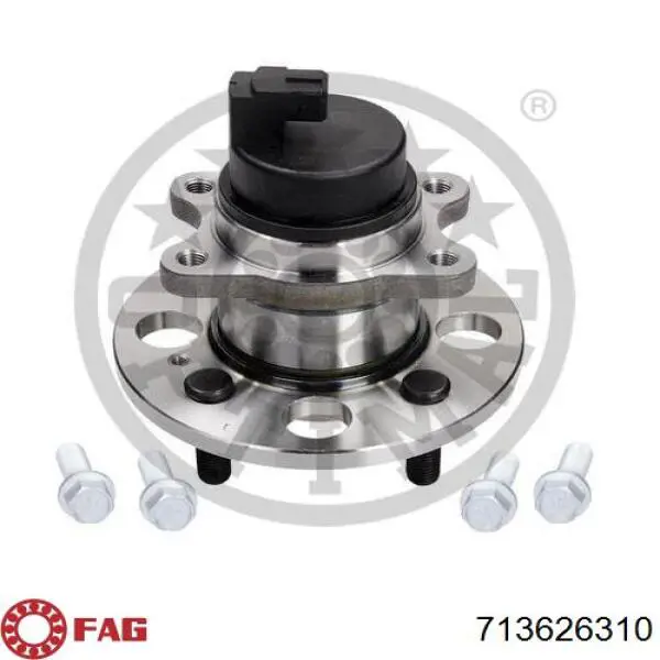Comprar 713626310 FAG Cubo de rueda, Eje trasero