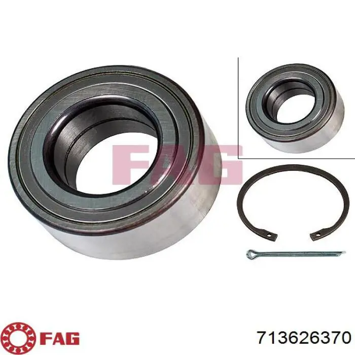Rodamiento de rueda delantero FAG 713626370