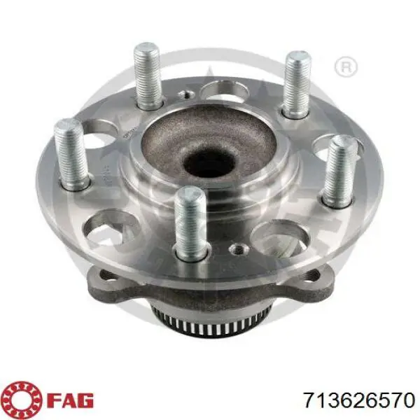 Cubo de rueda trasero 713626570 FAG