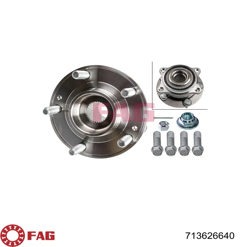 Buje de rueda delantero FAG 713626640 precio, desde 109,14 EUR
