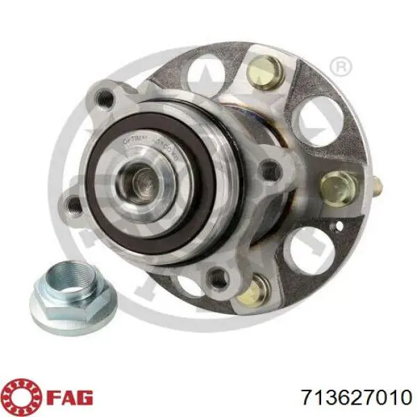 Comprar 713627010 FAG Cubo de rueda, Eje trasero