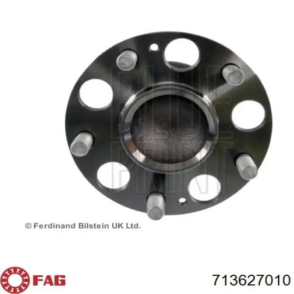 Cubo de rueda trasero 713627010 FAG