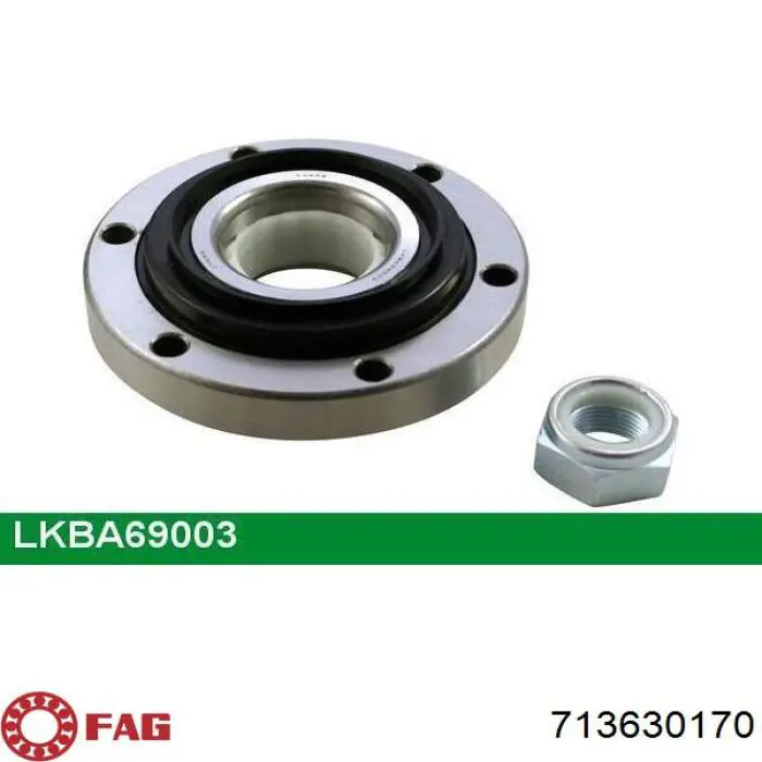 Cojinete de rueda delantero 8660001883 Renault (RVI)