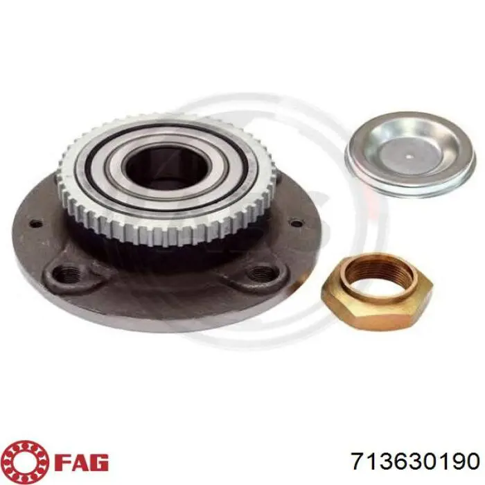 Cubo de rueda trasero 062002 Peugeot/Citroen