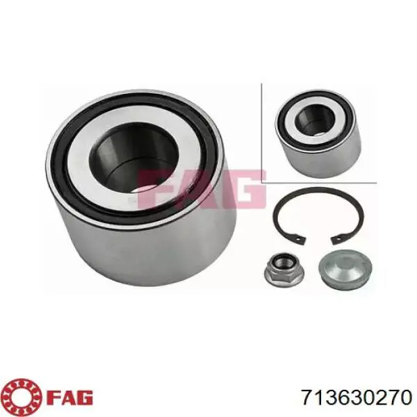 Cojinete de rueda 021434 Cautex