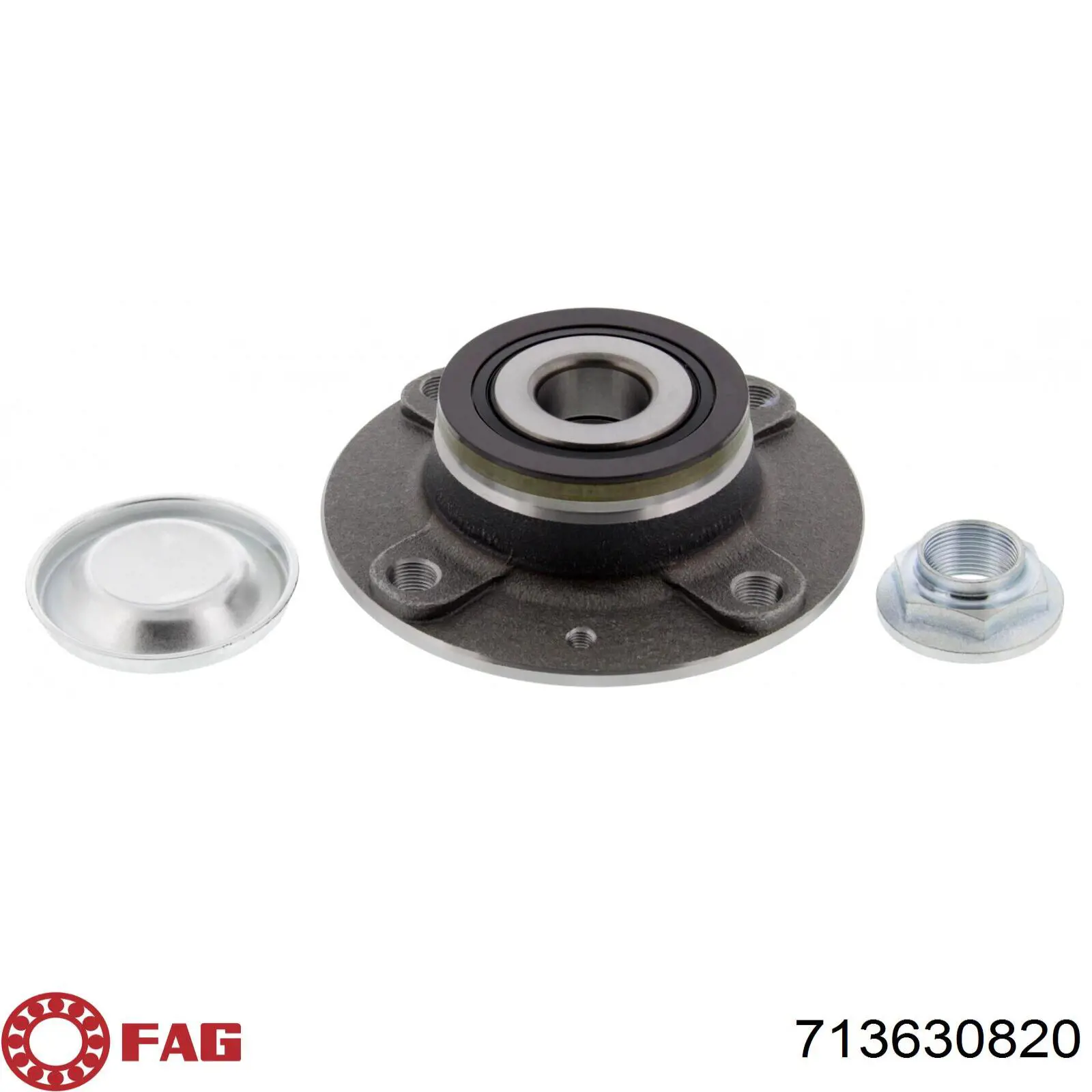 Cubo de rueda trasero KWD1178 Dayco