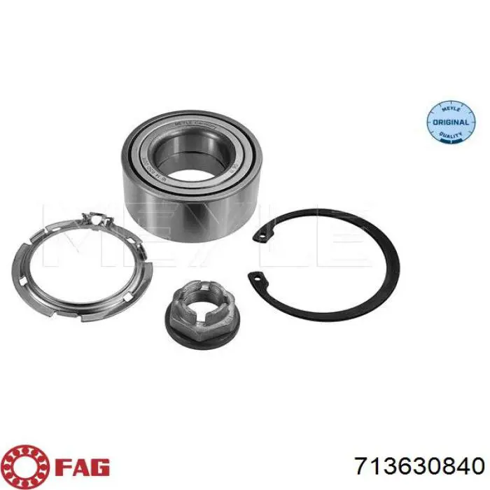 Cojinete de rueda delantero Renault Megane 2 LM0, LM1