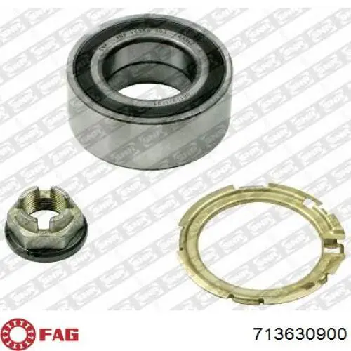 Cojinete de rueda delantero 713630900 FAG