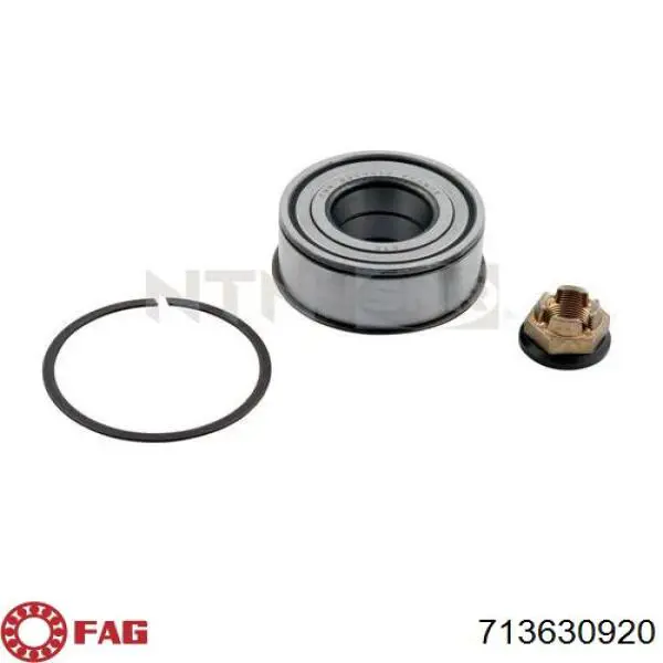 Cojinete de cubo delantero/trasero FAG 713630920