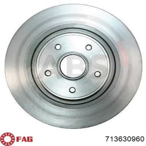 Disco de freno trasero Renault Espace 4 JK0