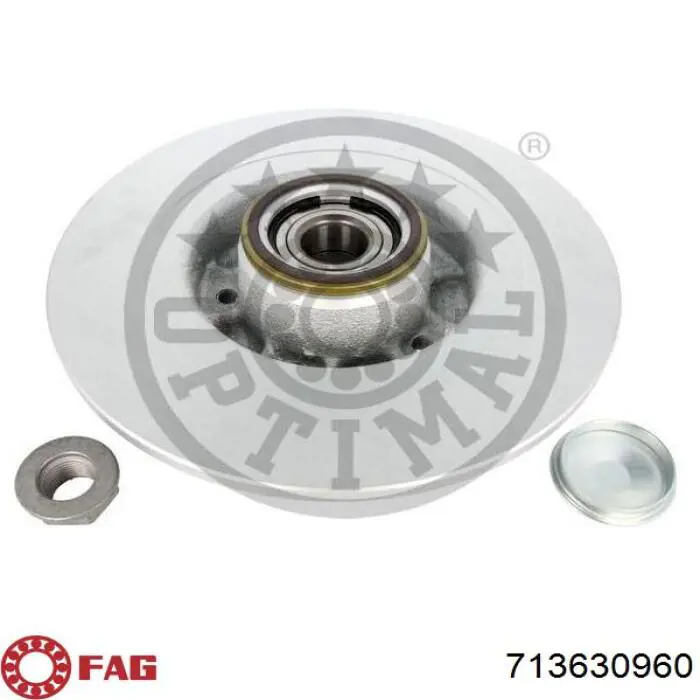 Disco de freno trasero Renault Espace 4 JK0