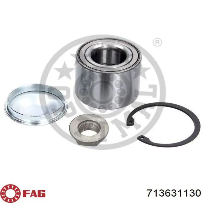 Cojinete de rueda trasero Renault DUSTER 2 HM