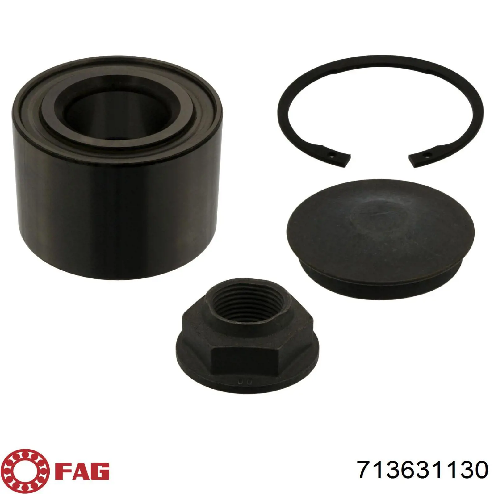 Cojinete de rueda trasero Renault DUSTER 2 HM