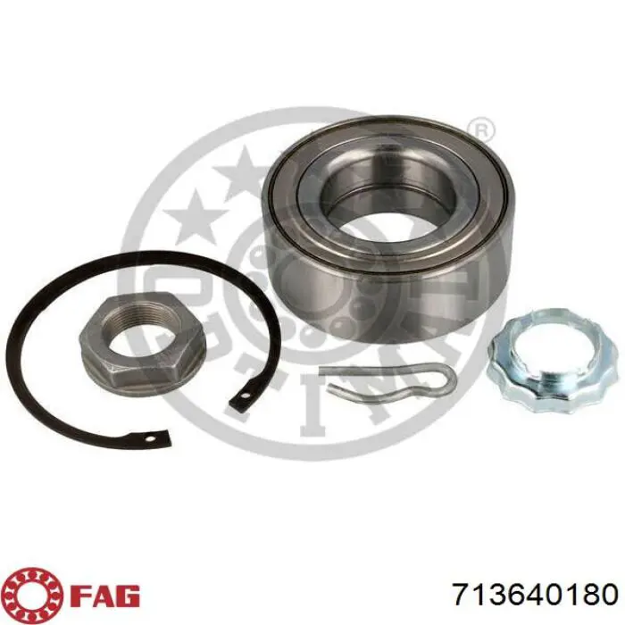 Cojinete de rueda delantero 713640180 FAG