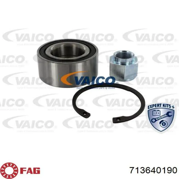 Cojinete de rueda delantero 713640190 FAG