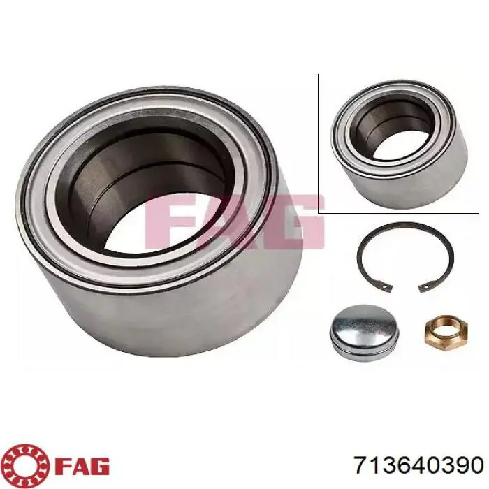 Cojinete de rueda delantero FAG 713640390 precio, desde 45,91 EUR