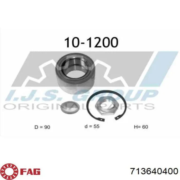 Comprar 14475 Fare Cojinete de rueda trasero