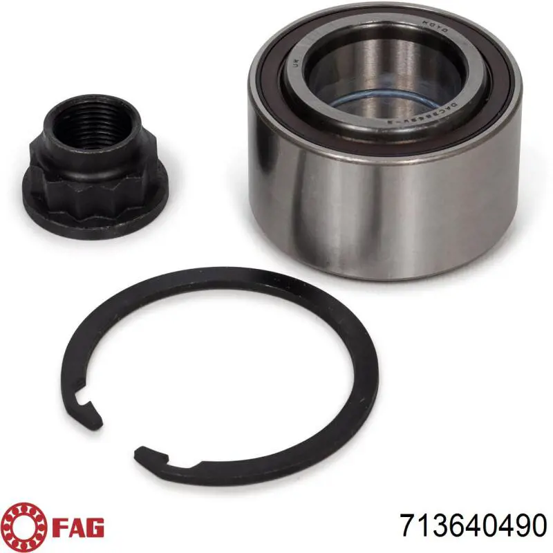 Cojinete de rueda delantero 713640490 FAG