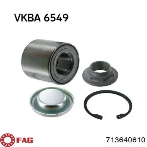 Cojinete de rueda trasero Citroen C4 UA