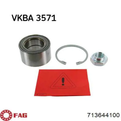 Comprar 713644100 FAG Cojinete de rueda delantero