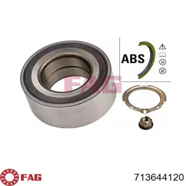 Rodamiento de rueda delantero Renault (RVI) 8660001869