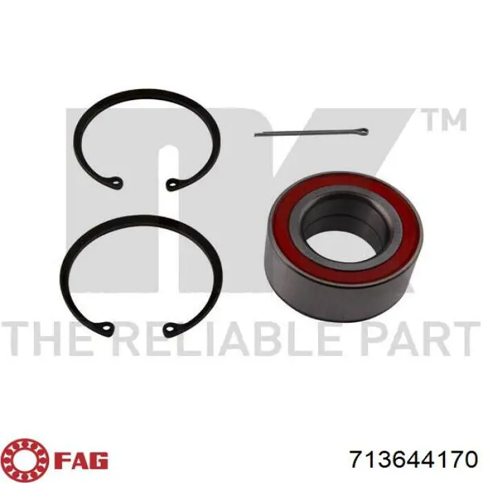 Comprar 713644170 FAG Cojinete de rueda delantero