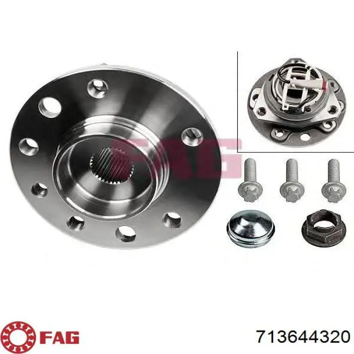 Comprar 713644320 FAG Bujes de ruedas