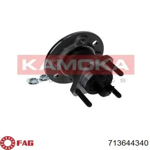Cubo de rueda trasero 90558 Metalcaucho