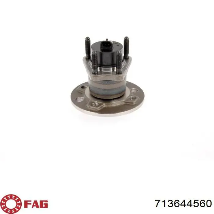 Cubo de rueda trasero 713644560 FAG