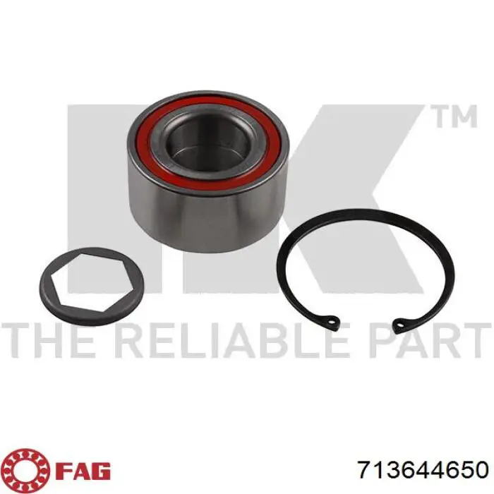 Comprar 713644650 FAG Cojinete de rueda trasero
