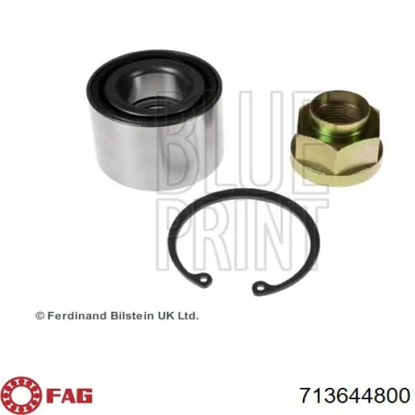 Cojinete de cubo delantero FAG 713644800 precio, desde 26,97 EUR