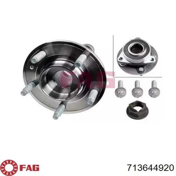 Comprar 713644920 FAG Bujes de ruedas