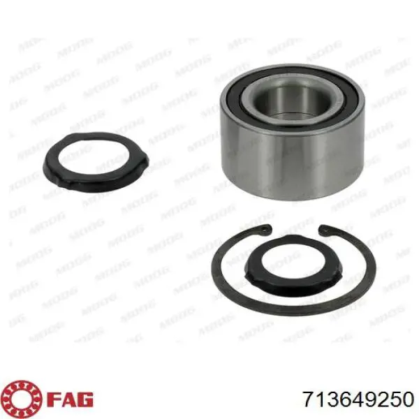 500636 Hans Pries (Topran) Rodamiento de rueda trasero