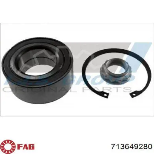 Cojinete de cubo delantero/trasero 713649280 FAG