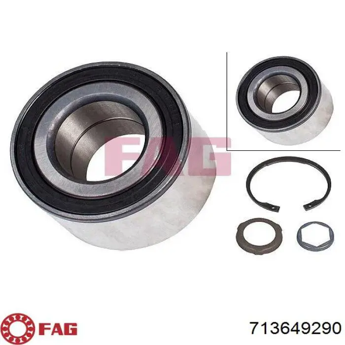 Cojinete de rueda trasero BMW 5 E28