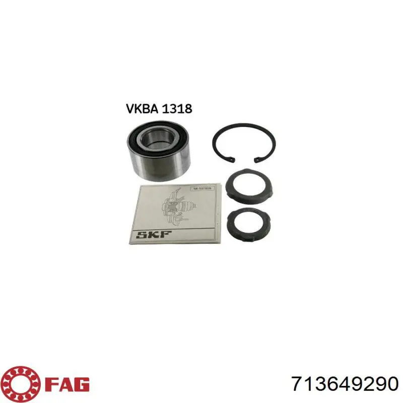 Cojinete de rueda trasero BMW 5 E28