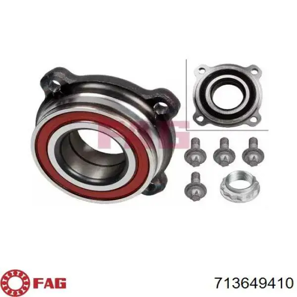 Cojinete de rueda trasero BMW 5 E39