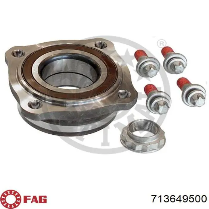 Comprar 713649500 FAG Cojinete de rueda trasero