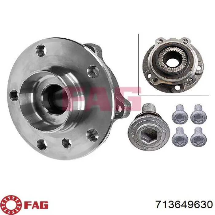 31222450656 BMW Cubo delantero