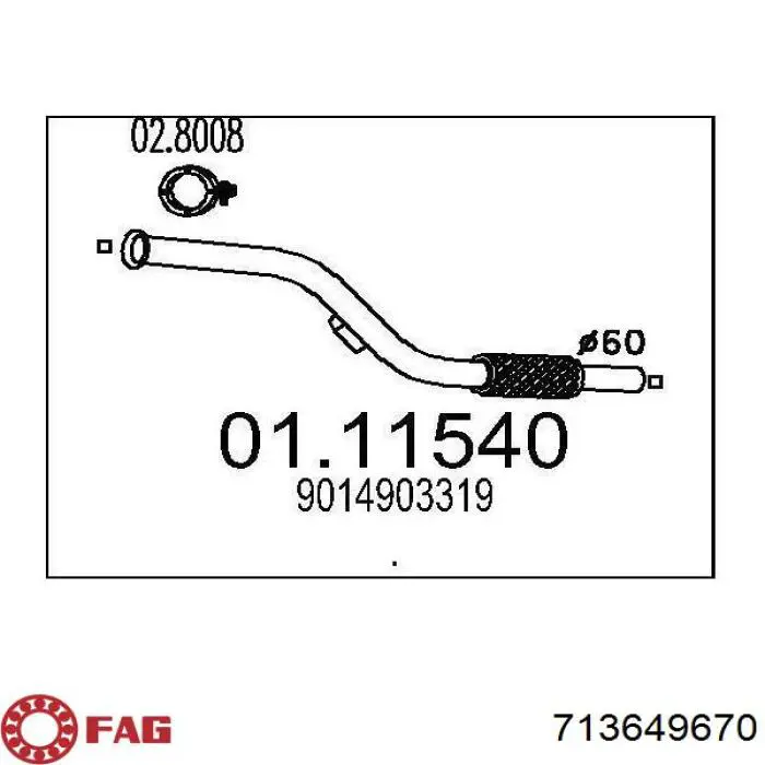 Cubo de rueda delantero MINI Cooper F57