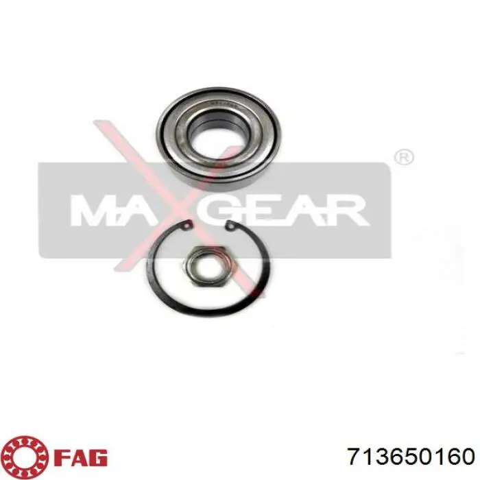 Fag 713 6501 60 Suspensión De Ruedas – Compatible Con Citroën Saxo, Peugeot 205, C15 Y Xsara – Pieza De Calidad Original