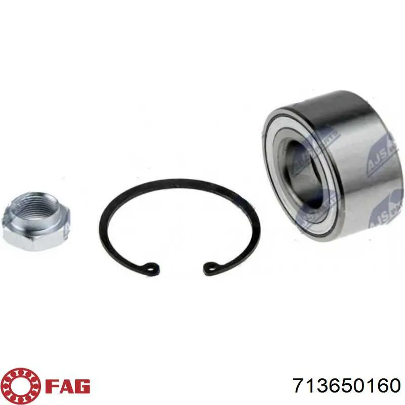 Comprar 713650160 FAG Cojinete de rueda delantero