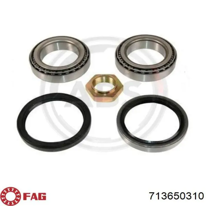 Comprar 713650310 FAG Cojinete de rueda delantero