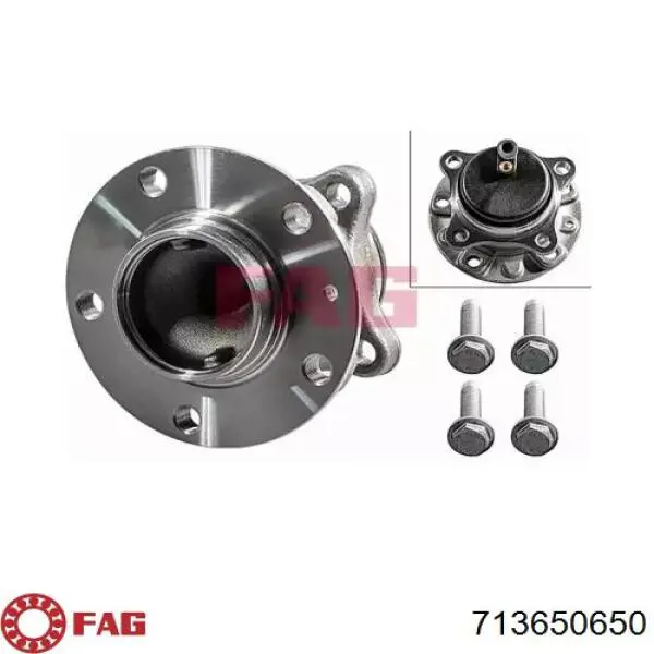 Comprar 9671326080 Peugeot/Citroen Cubo de rueda, Eje trasero