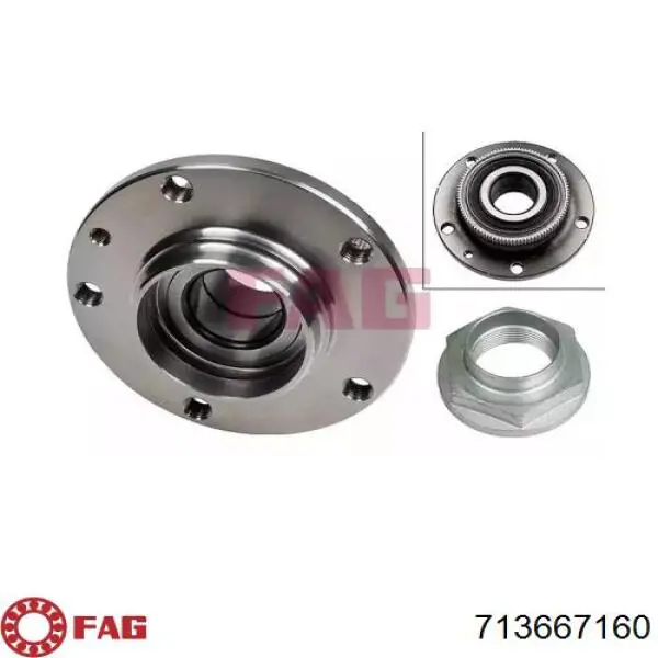 Comprar 713667160 FAG Bujes de ruedas
