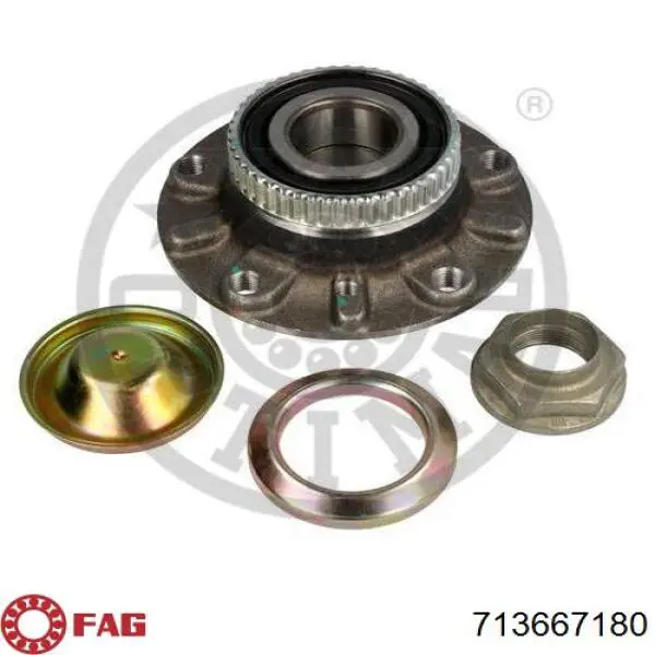 Cubo de rueda delantero BMW 5 E34