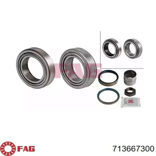 Comprar 713667300 FAG Cojinete de rueda delantero